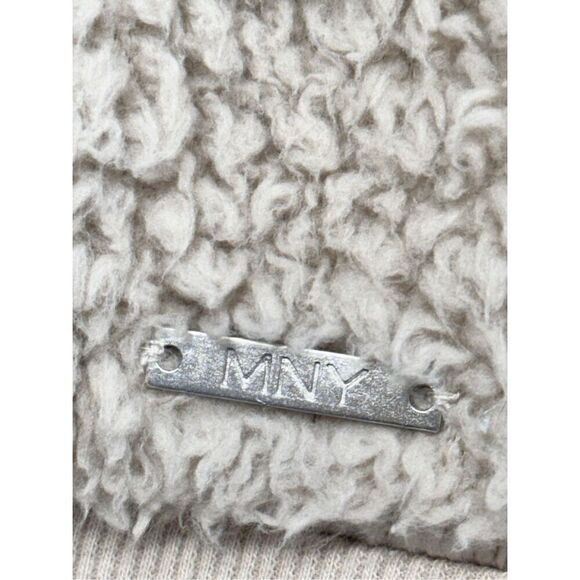 Marc New York Teddy Bear Hooded Jacket Size Extra Small Tan Fleece Full Zip NWT - Picture 9 of 10